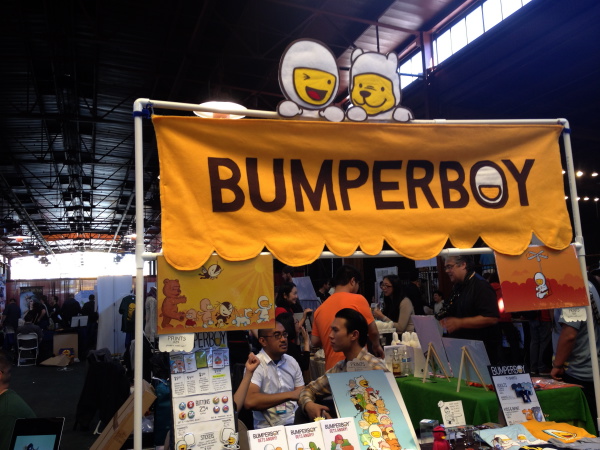 Bumper Boy booth