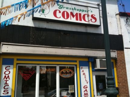 Grasshopper Comics store