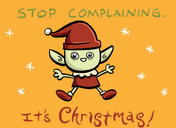 christmas complain