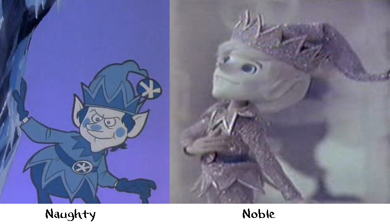 Jack Frost cartoon comparison