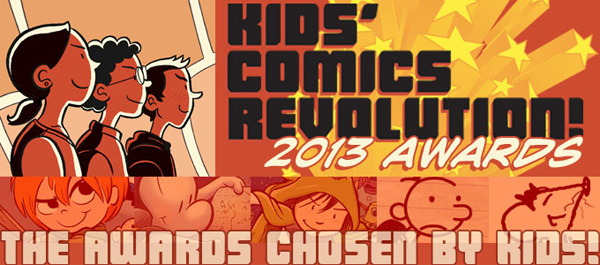 Kids Comics Awards banner