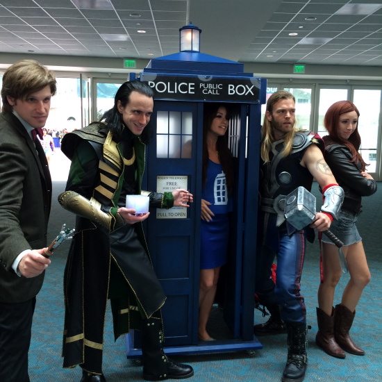 Doctor Who Loki Thor cosplay