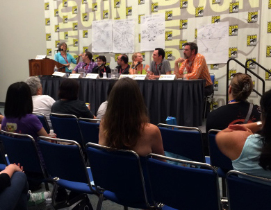 Hero Panel at SDCC