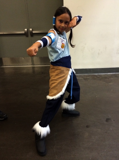 Kid Legend of Korra cosplay