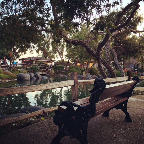 Seaport Village bench