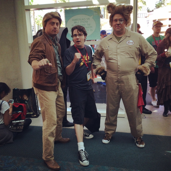 Lone Starr & Barf cosplay