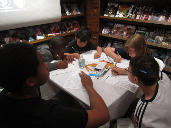 Bergen Street Comics kids drawing