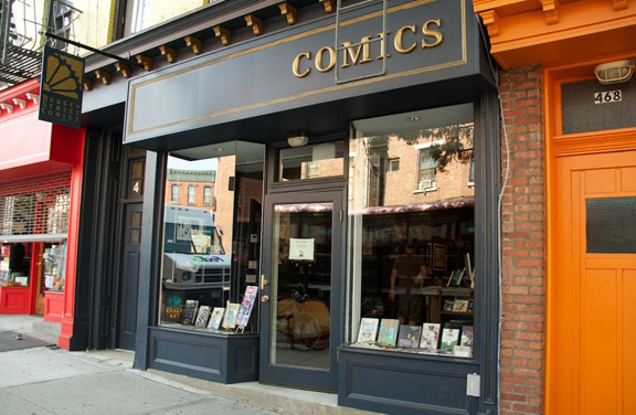 Bergen Street Comics exterior