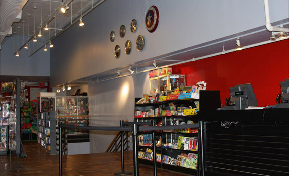 Forbidden Planet NYC interior