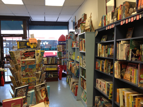 Little Island Comics store