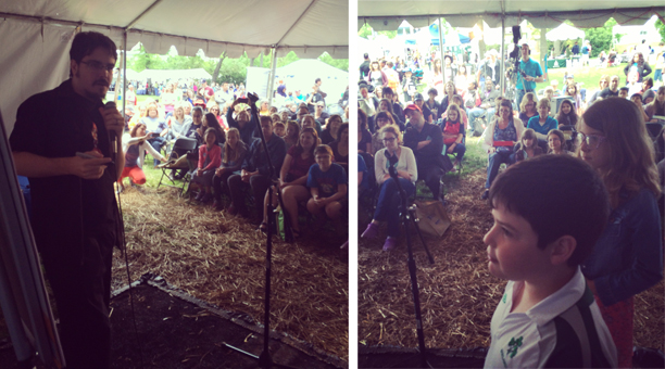 Gaithersburg Book Fest crowd